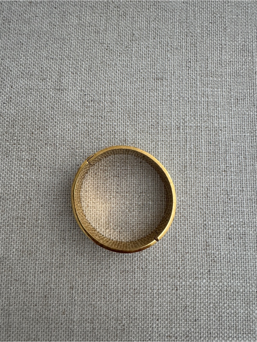 kate spade Gold and Cream Geo-Pattern Bangle Bracelet - Picture 4 of 5